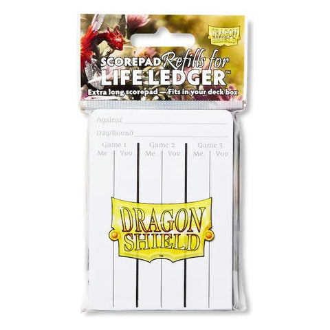 Dragon Shield: Gaming Accessories - Life Ledger Scorepad Refills