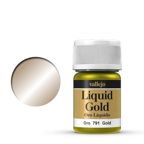 Vallejo - Liquid Metal Range: Gold