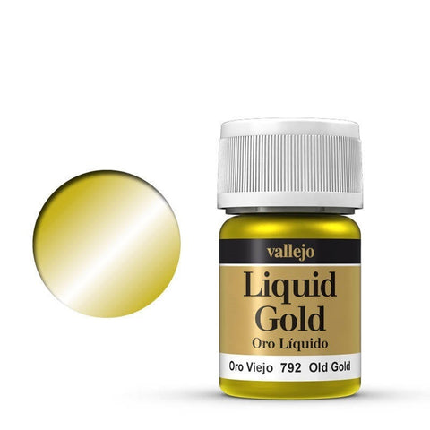 Vallejo - Liquid Metal Range: Old Gold