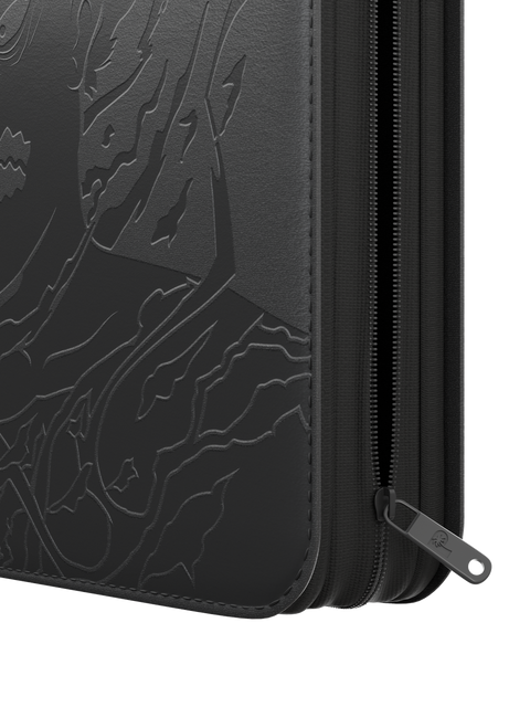 Palms Off Gaming - Limited Edition MEGA Capacity 12 Pocket Zip Binder: POG X Alpha Wolf