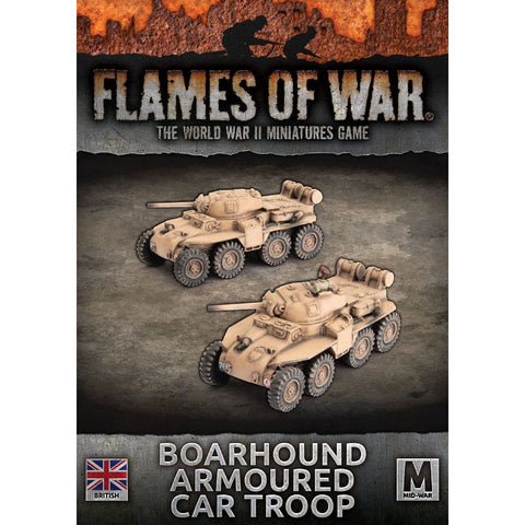 Flames of War - British: Boarhound Armoured Car Troop (Mid-War)