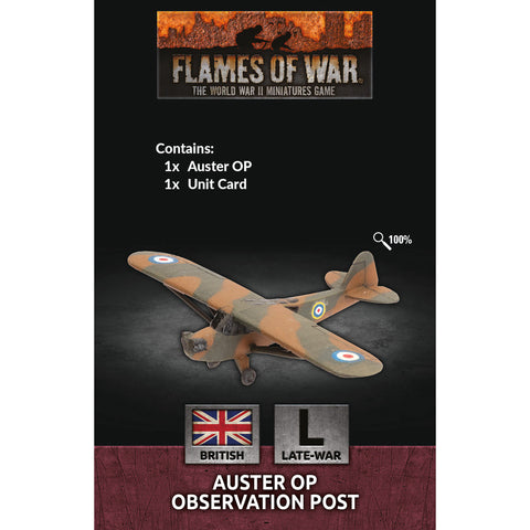 Flames of War - British: Auster OP Observation Post (Late-War)