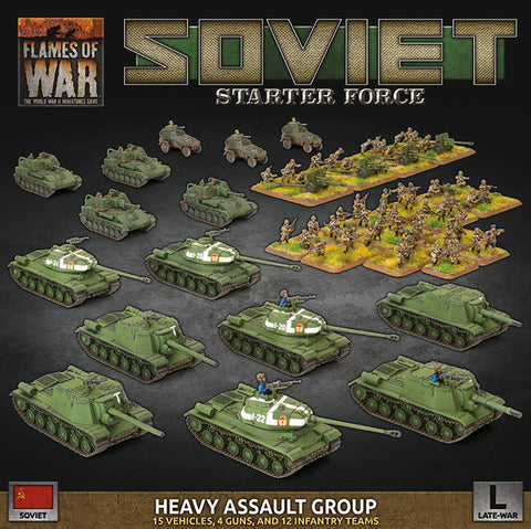 Flames of War - Soviet: Starter Force - Heavy Assault Group
