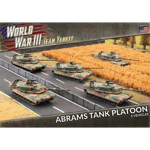 Team Yankee - American: M1A1 Abrams Tank Platoon