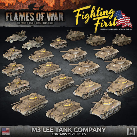 Flames of War - American: Startre Force - M3 Lee Tank Company (Mid-War)
