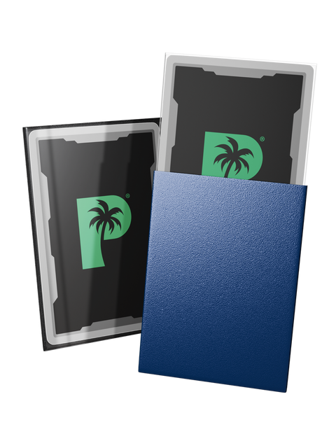 Palms Off Gaming - Blackout Deck Sleeves: Standard Size - Navy