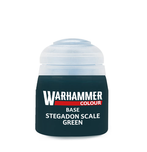 Warhammer Colour - Base: Stegadon Scale Green (21-10)