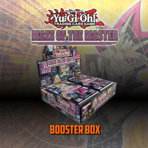 yugioh maze of the master booster box Yu-Gi-Oh! Maze of the Master