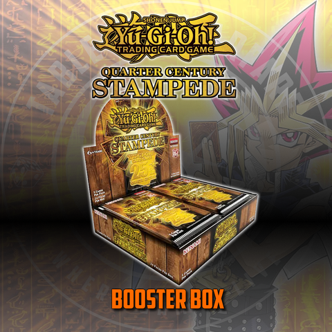 Yu-Gi-Oh! [25-03] Quarter Century Stampede Booster Display