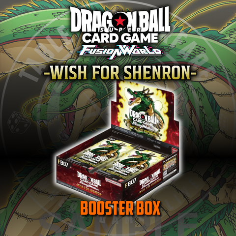 DBS Fusion World [FB07] Wish for Shenron Booster Display