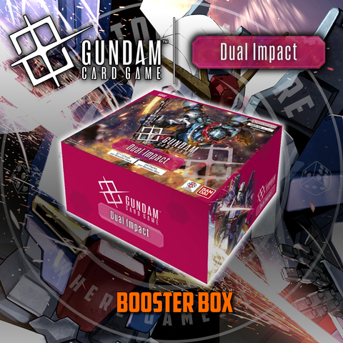 Gundam TCG [GD02] Dual Impact Booster Display [MAX 3 DISPLAYS PER CUSTOMER]