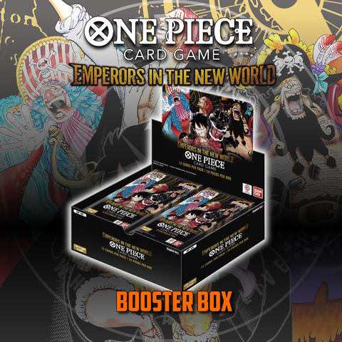 One Piece TCG [OP09] Emperors in the New World Booster Display