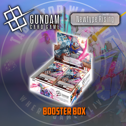 Gundam TCG [GD01] Newtype Rising Booster Display [MAX 1 DISPLAY PER CUSTOMER]