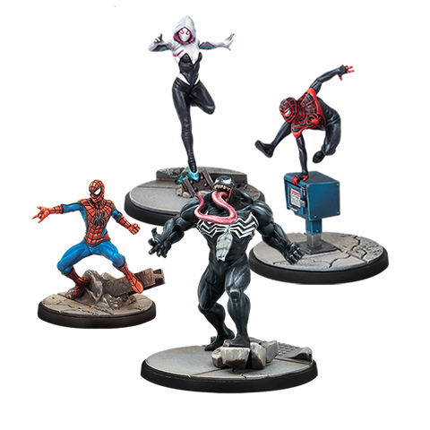 Marvel Crisis Protocol - (CP146) Web Warriors Affiliation Pack
