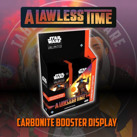 Star Wars Unlimited TCG (SWU07) A Lawless Time: Carbonite Booster Display