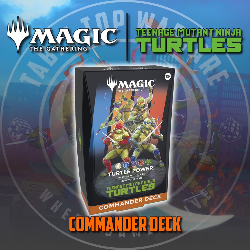 Magic - Teenage Mutant Ninja Turtles: Commander Deck - Turtle Power ...