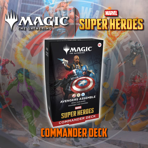 Magic The Gathering - Marvel Super Heroes: Commander Deck - Avengers Assemble