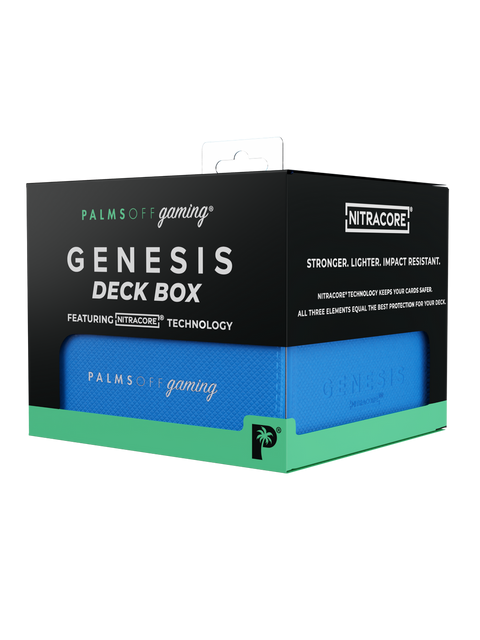 Palms Off Gaming - Genesis Deck Box: Blue