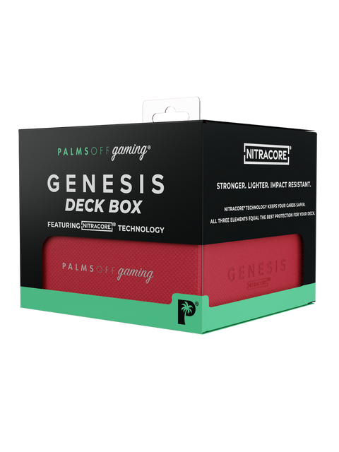 Palms Off Gaming - Genesis Deck Box: Red