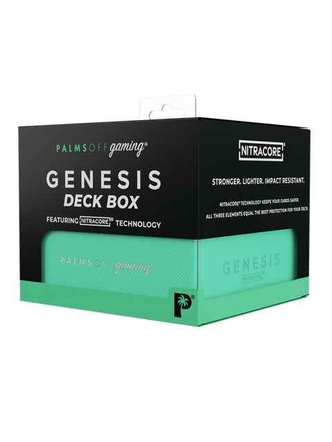 Palms Off Gaming - Genesis Deck Box: Turquoise