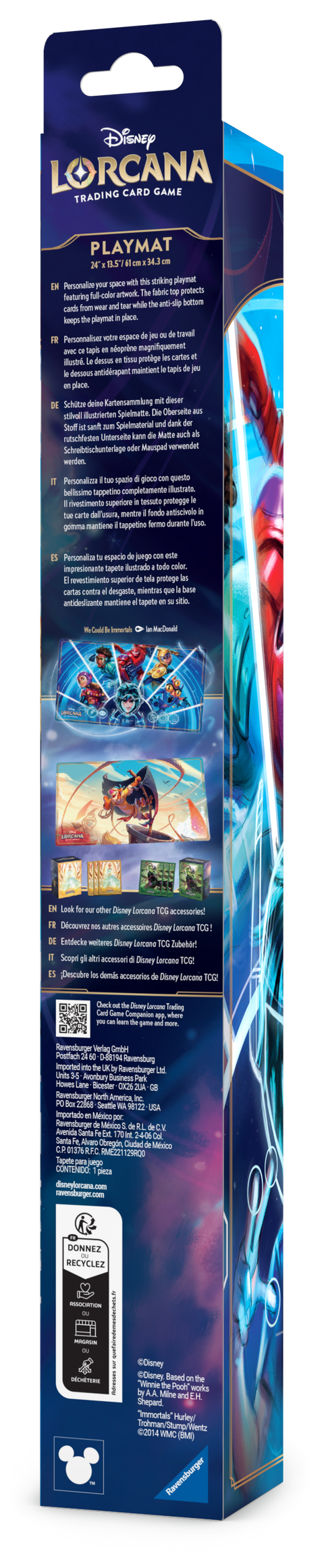 Disney Lorcana - (Series 7) Archazia's Island: Playmat - Big Hero 6, We Could Be Immortals