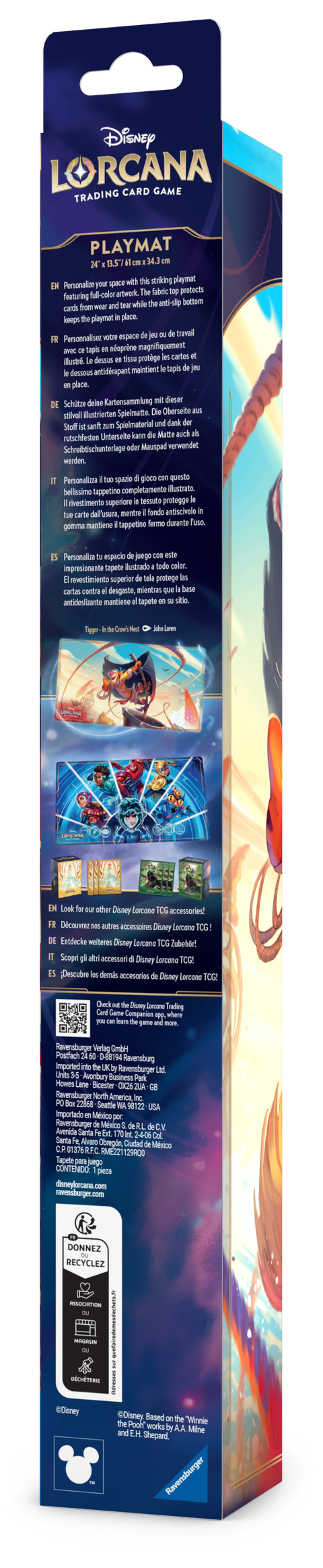 Disney Lorcana - (Series 7) Archazia's Island: Playmat - Tigger In the Crow’s Nest