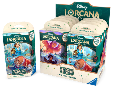 Disney Lorcana - (Series 7) Archazia's Island: Starter Deck - Amethyst & Steel