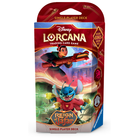 best disney lorcana starter deck Disney Lorcana - (Series 8) Reign of Jafar: Starter Deck