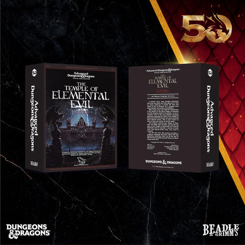 Beadle & Grimms - D&D Classic Module Dice Sets: The Temple of Elemental Evil