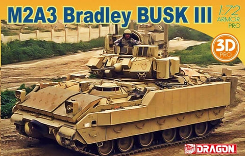 Dragon models - 1/72 M2A3 Brdley BUSK III Model Kit