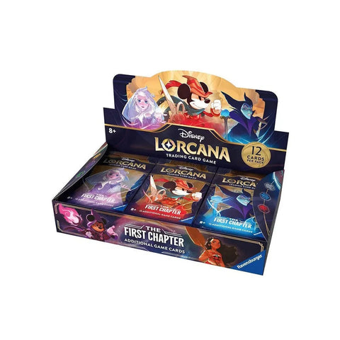 Disney Lorcana: (Series 1) The First Chapter Booster Display