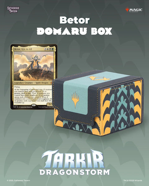 Gatherers Tavern - Domaru Deck Box: Tarkir Dragonstorm - Betor