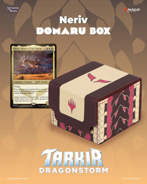 Gatherers Tavern - Domaru Deck Box: Tarkir Dragonstorm - Neriv