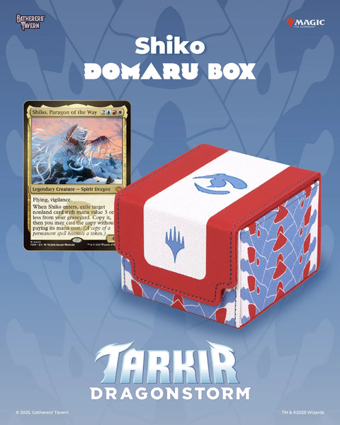 Gatherers Tavern - Domaru Deck Box: Tarkir Dragonstorm - Shiko