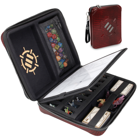 Enhance Tabletop - RPG Organizer Case Collectors Edition - Red