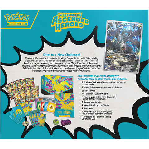 Pokemon TCG [ME2.5] Ascended Heroes: Elite Trainer Box