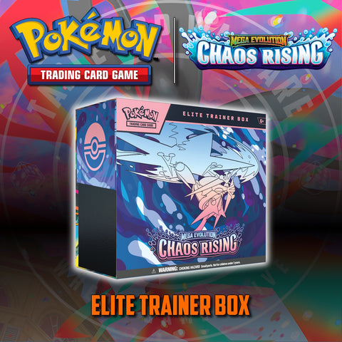 Pokemon TCG [ME4.0] Chaos Rising: Elite Trainer Box [MAX 2 PER CUSTOMER]