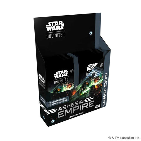 Star Wars Unlimited TCG (SWU08) Ashes of the Empire: Carbonite Booster Display