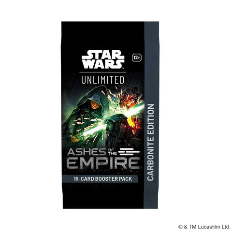 Star Wars Unlimited TCG (SWU08) Ashes of the Empire: Carbonite Booster Display
