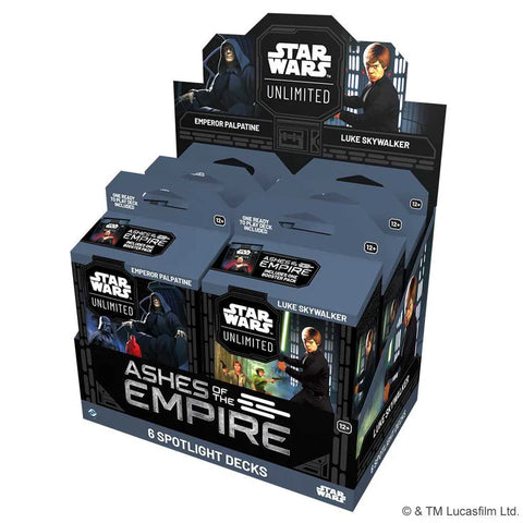 Star Wars Unlimited TCG (SWU08) Ashes of the Empire: Spotlight Deck - Luke Skywalker
