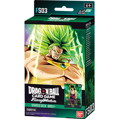 DBS Fusion World [FS03] Broly Starter Deck