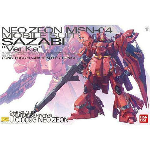 Bandai Spirits - Master Grade: 1/100 Neo Zeon MSN-04 Sazabi Ver.Ka