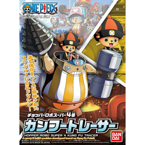 Bandai Spirits - One Piece Model Kit: Chopper Robo Super: 4 Kung Fu Tracer