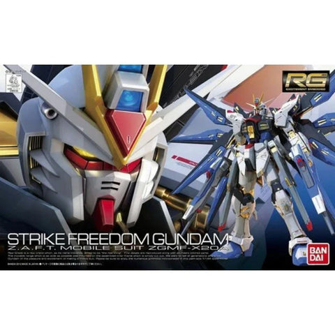 Bandai Spirits - Real Grade: Strike Freedom Gundam Z.A.F.T Mobile Suit ZGMF-X20A Model Kit