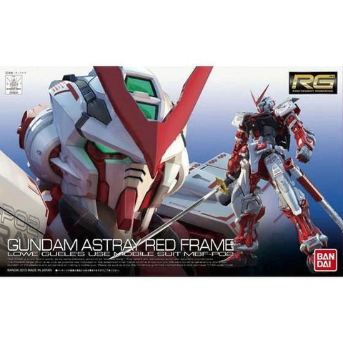 Bandai Spirits - Real Grade: 1/144 Gundam Astray Red Frame - Lowe Gueles Use Mobile Suit MBF-P02 Model Kit