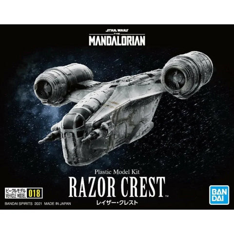 Bandai Spirits - Star Wars: Vehicle Model 018 - Razor Crest Model Kit