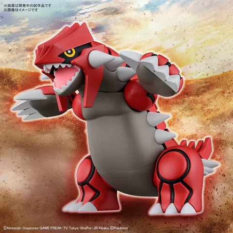 Bandai Spirits - Pokemon Model Kit: Groudon