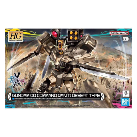 Bandai Spirits - High Grade: 1/144 Gundam 00 Command Qan[T] Desert Type