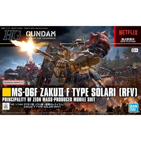 Bandai Spirits - High Grade: 1/144 Zaku II F Type Solari (Requiem for Vengeance)