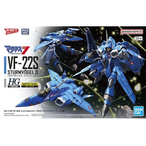 Bandai Spirits - High Grade: 1/100 VF-22S Sturmvogel II (Maximilian Jenius Use)